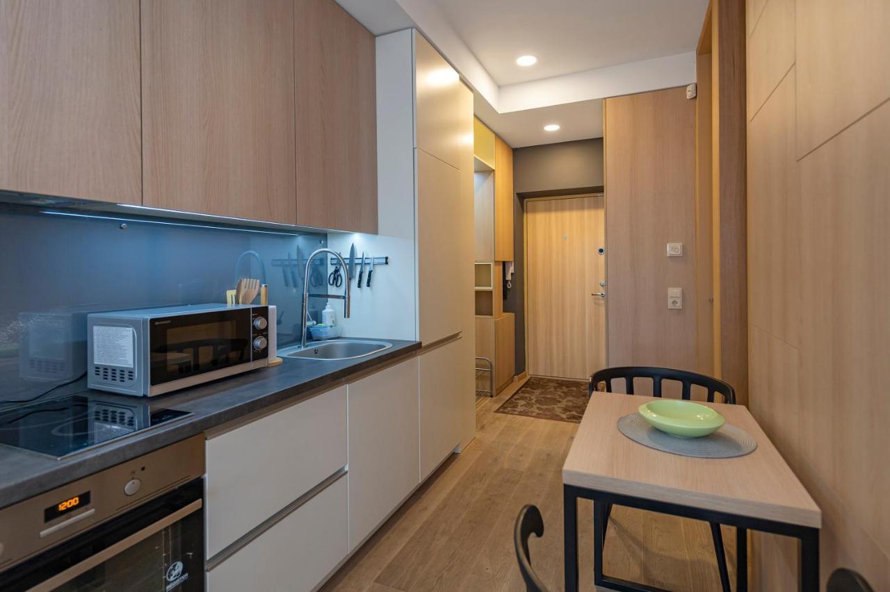 Deluxe River View Apartment By Polo Apartment Kaunas Exteriör bild